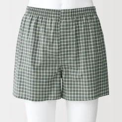 Outlet Muji Boxer à ouverture frontale en mélange de Lyocell pour homme