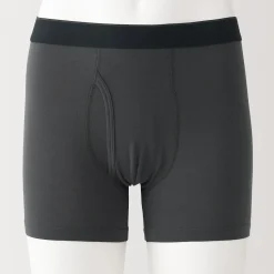Best Muji Boxer avec ouverture frontale en lyocell pour homme.