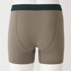 Best Muji Boxer avec ouverture frontale en lyocell pour homme.