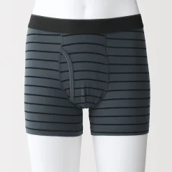 New Muji Boxer avec ouverture frontale en lyocell pour homme