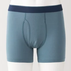 New Muji Boxer avec ouverture frontale en lyocell.