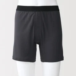 Muji Boxer tricoté lisse en lyocell pour homme