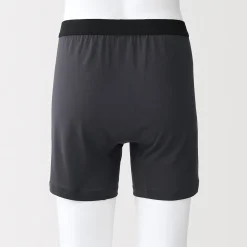 Muji Boxer tricoté lisse en lyocell pour homme