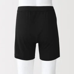 Muji Boxer tricoté lisse en lyocell pour homme