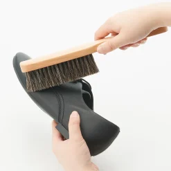 Clearance Muji Brosse à chaussures dépoussiérante en hêtre