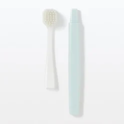 Muji Brosse à dents avec tête interchangeable ‐ Large, poils souples