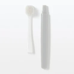 Muji Brosse à dents avec tête interchangeable ‐ Large, poils souples