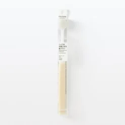 Muji Brosse à dents avec tête interchangeable ‐ Large, poils souples