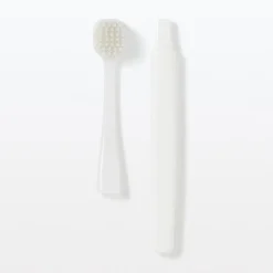 Muji Brosse à dents avec tête interchangeable ‐ Large, poils souples