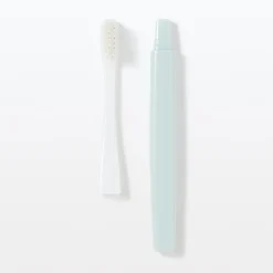 Sale Muji Brosse à dents avec tête interchangeable ‐ Poils moyens