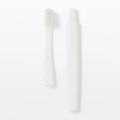 Sale Muji Brosse à dents avec tête interchangeable ‐ Poils moyens