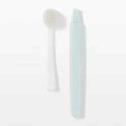Online Muji Brosse à dents avec tête interchangeable ‐ Large, poils moyens