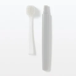 Online Muji Brosse à dents avec tête interchangeable ‐ Large, poils moyens