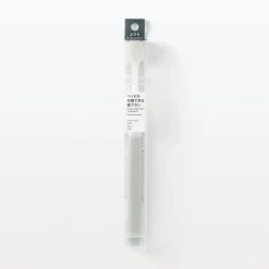 Online Muji Brosse à dents avec tête interchangeable ‐ Large, poils moyens