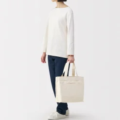 New Muji Cabas en toile vertical