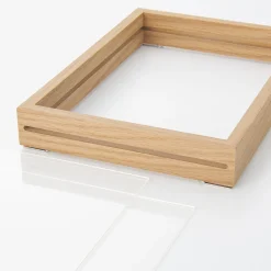Best Muji Cadre photo en bois A5 14x20cm