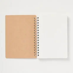Hot Muji Cahier à double spirale en papier de haute qualité pointillé A6