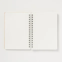 Hot Muji Cahier à double spirale en papier de haute qualité pointillé A6