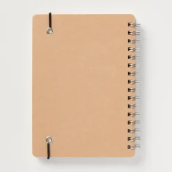 Hot Muji Cahier à double spirale en papier de haute qualité pointillé A6