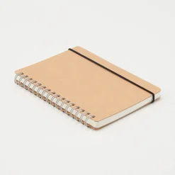 Hot Muji Cahier à double spirale en papier de haute qualité pointillé A6