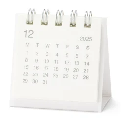 Best Muji Calendrier de bureau 2026 en papier bagasse - Format mini