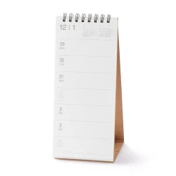 Discount Muji Calendrier de bureau hebdomadaire vertical 2026