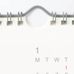 Outlet Muji Calendrier mural familial 2026 en papier bagasse - Format A3