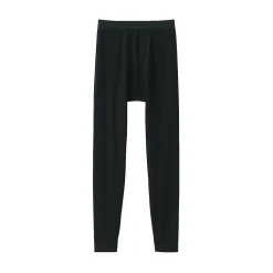 Sale Muji Caleçon long en coton épais et chaud pour homme