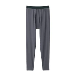Sale Muji Caleçon long en coton épais et chaud pour homme