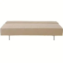 Outlet Muji Canapé convertible 2 places en lin naturel beige (Dont Eco‐part 8,50 €)