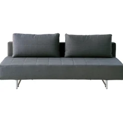 Discount Muji Canapé convertible 2 places en coton chiné anthracite (Dont Eco‐part. 8,50 €)