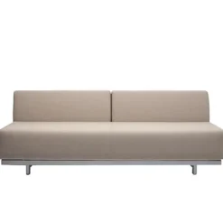 Outlet Muji Canapé convertible 2 places en coton beige