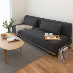 Outlet Muji Canapé convertible 2 places en coton beige