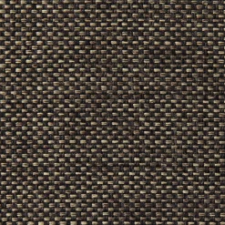 Muji Canapé en polyester tissé sans accoudoirs ‐ 2 places, Marron