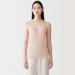 Muji Caraco à soutien intégré en mélange de lyocell pour femme