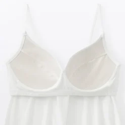 Muji Caraco à soutien intégré en mélange de lyocell pour femme