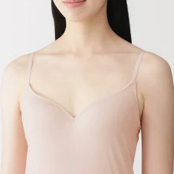 Muji Caraco à soutien intégré en mélange de lyocell pour femme