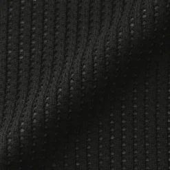 Sale Muji Cardigan à col en tricot de coton mélangé pour femme