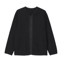 Sale Muji Cardigan en polaire de polyester recyclé pour homme