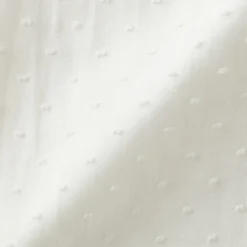 Best Muji Cardigan long en double gaze à pois dobby pour femme