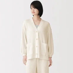 Discount Muji Cardigan long en maille ample pour femme
