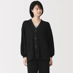 Discount Muji Cardigan long en maille ample pour femme