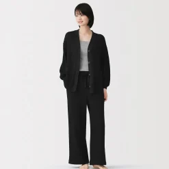 Discount Muji Cardigan long en maille ample pour femme