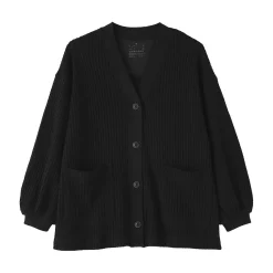 Discount Muji Cardigan long en maille ample pour femme