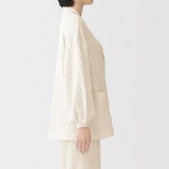 Discount Muji Cardigan long en maille ample pour femme