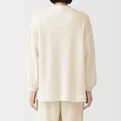 Discount Muji Cardigan long en maille ample pour femme