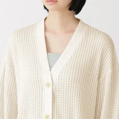 Discount Muji Cardigan long en maille ample pour femme