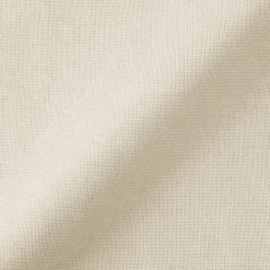 Hot Muji Cardigan zippé à col en maille côtelée Milano de coton pour homme