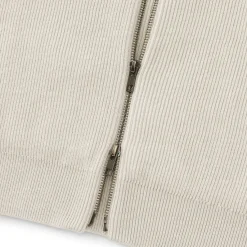 Online Muji Cardigan zippé et côtelé en mélange de coton pour homme