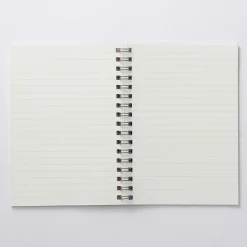 Best Muji Carnet à double spirale en papier d`arbres de plantation A6